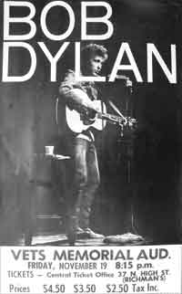 Beskrivning: Beskrivning: Beskrivning: Beskrivning: Bob Dylan Vets Memorial Concert Poster